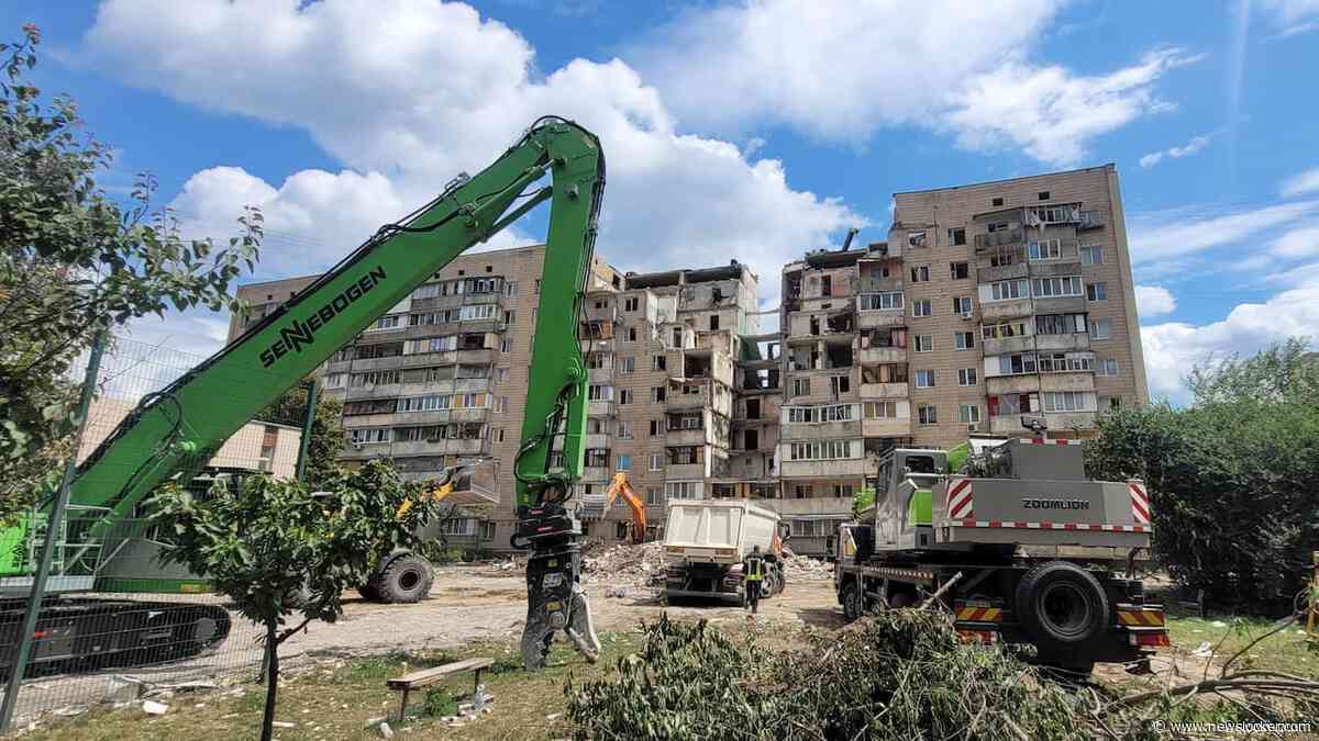 Terwijl Zelensky op NAVO-top wéér vraagt om luchtafweer, ligt Kyiv in puin