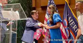 Heriot-Watt graduate Kaci McEwan designs official America250 commemorative tartan