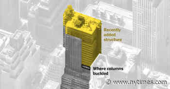 Manhattan Building’s Columns Buckled Beneath New Addition, Images Show