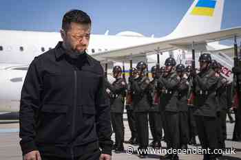 Ukraine-Russia war latest: Moscow launches third round of strikes in a week on Kyiv as Zelensky renews Nato bid