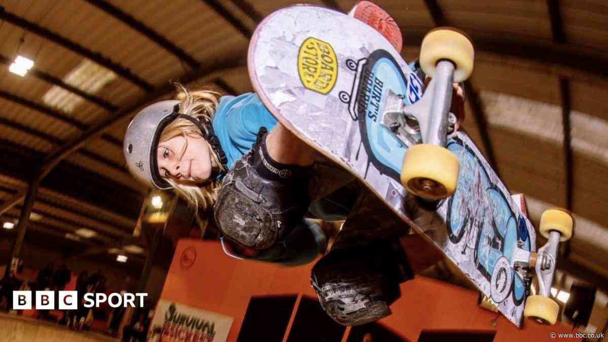 The 10-year-old skateboarder with an Olympic dream