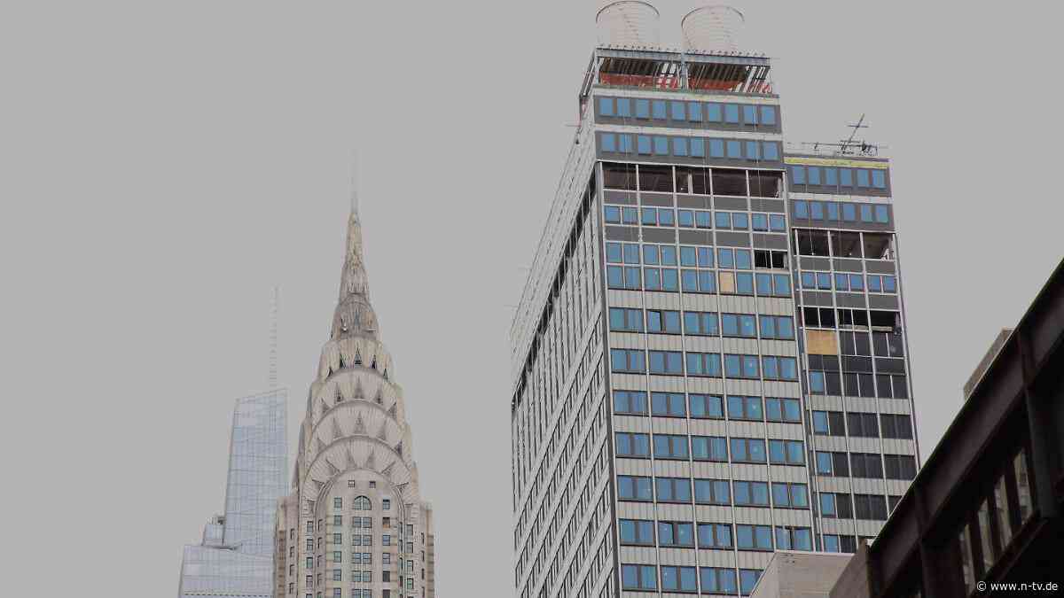 Zwei tragende Säulen eingeknickt: Einsturzgefährdeter Wolkenkratzer beunruhigt New York