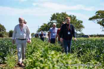 West Sussex farm visit puts horticulture challenges in spotlight
