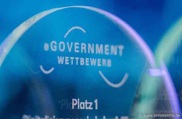 25. eGovernment-Wettbewerb / Digital und künstlich intelligent: Heute startet die Verwaltung von morgen
