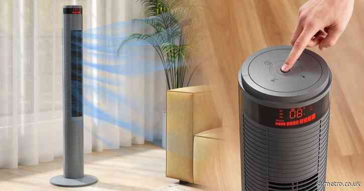 This bestselling tower fan is now 50% off ahead of the next UK heatwave