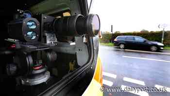 Driver clocked at 89mph on North Wales 20mph road