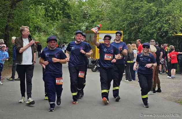 FW Beverungen: Löschgruppe Dalhausen erfolgreich beim 11. HXFireRun vertreten / Teamgeist auch neben dem Einsatzdienst