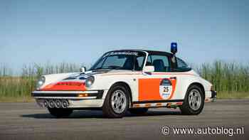 Deze Rijkspolitie Porsche is flink verdwaald