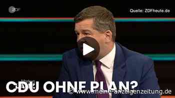 Sven Schulze (CDU) gerät bei Markus Lanz unter Druck