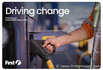 New data from FirstGroup shows investment in cleaner and greener transport is reducing emissions and boosting access to environmentally friendly transport