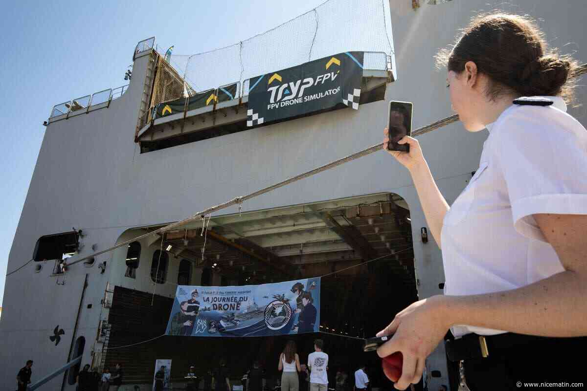 Une course de drones sur un navire de la Marine nationale : une première mondiale à Toulon