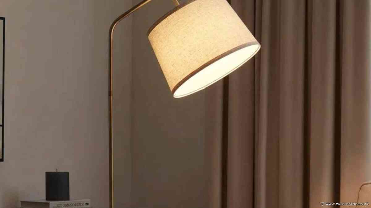 Dusk's 'stylish' floor lamp that looks 'high end' and 'complements living rooms'