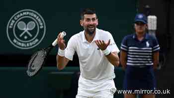 Novak Djokovic sent cryptic message to his children during dramatic Wimbledon win