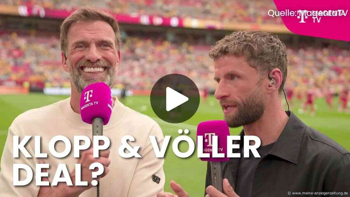 Klopp beim DFB: Was er über Rudi Völler und den Neustart sagt