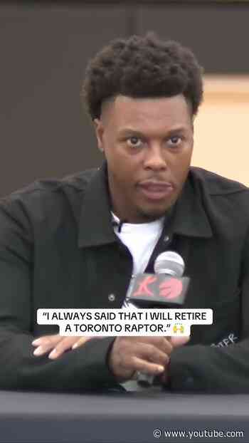 Kyle Lowry on retiring as a Toronto Raptor 👏