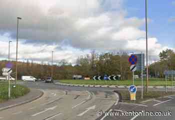 Drivers warned of delays after roundabout crash