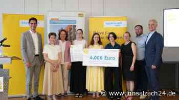 Mit umweltfreundlichem Baustoff: Schülerinnen aus Altötting gewinnen Bürgerenergiepreis