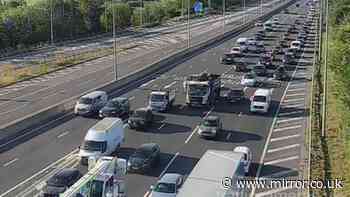 M23 closed live: Fatal crash near Gatwick Airport with motorway shut for hours