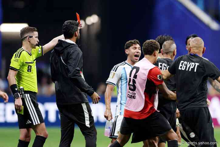 Fifa accused of World Cup ‘fix’ after Egypt’s controversial defeat to Argentina
