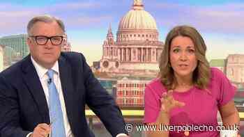 Good Morning Britain's Susanna Reid apologises as she says 'that's absolutely gruesome'