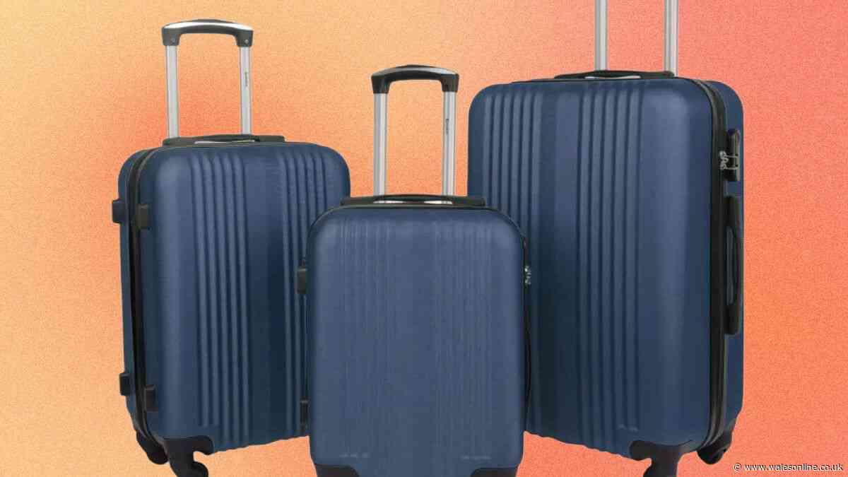Debenhams 'lightweight' and 'sturdy' suitcase trio down to £55 and selling fast