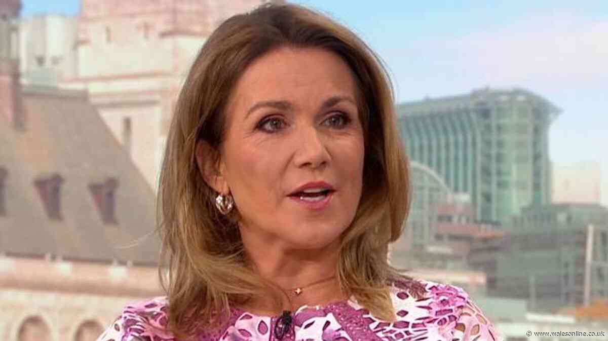 GMB's Susanna Reid asks 'can we show that' as she issues apology over graphic image