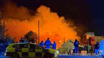 North Shields fire LIVE: Updates as cordon in place after firefighters tackle huge blaze near Tyne Tunnel