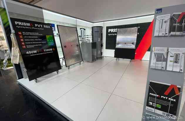 TWL-Technologie präsentiert neuen PRISMA® PVT RBT auf der Intersolar Europe - großes Interesse an neuer PVT-Technologie