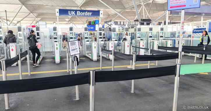 Major UK airport e-gate change affecting 1,500,000 Brits comes into effect today