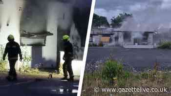 Firefighters tackle blaze at Normanby's old Smiths Dock Inn