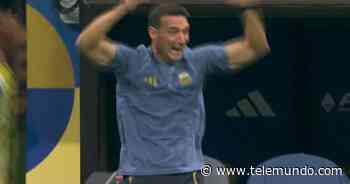La otra hazaña de Messi: logró que Scaloni festejara un gol por primera vez en el Mundial