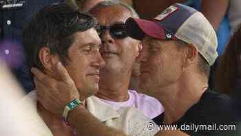 Vernon Kay enjoys a 'bromance' with Jason Donovan and drinks rosé with a female friend as he watches Duran Duran at BST Hyde Park gig amid 'friendliest split in showbiz' from wife Tess Daly