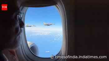 Watch: Indonesia rolls out fighter jets to see off PM Modi after three-day visit