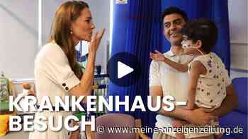 So charmant reagiert Prinzessin Kate auf Frage eines Kindes