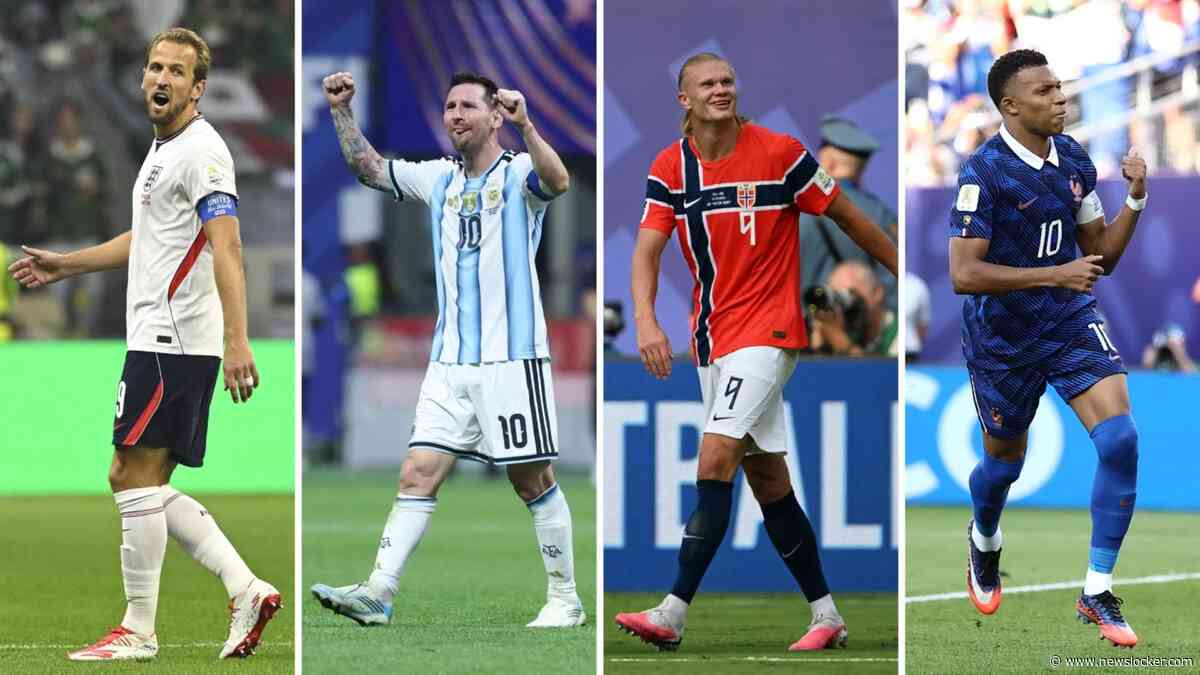 Topscorers WK: Messi, Mbappé, Haaland en Kane op schot, nu al evenveel goals als in 2022