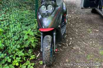 POL-GT: Wer vermisst diesen Motorroller?