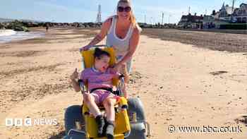 'Beach wheelchairs are life-changing for my daughter'