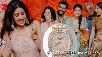 Janhvi Kapoor wears Rs 2.5 crore watch studded with 251 diamonds