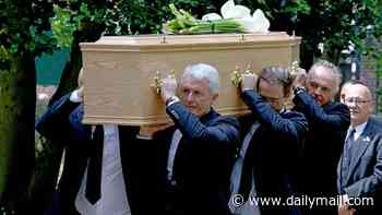 Sir Alex Ferguson among mourners as tributes paid to Mark Hughes' son Alex, 38, at his funeral following his tragic death