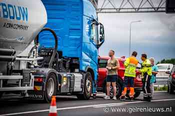 Flinke files door ongeval op A12