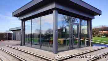 Widnes park with play area and football pitch lands first café for summer