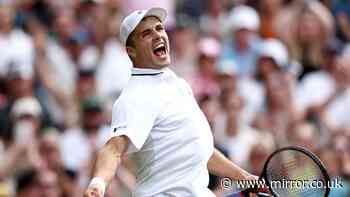 Arthur Fery forces Wimbledon finalist to 'lay on his sword' as X-rated comment made