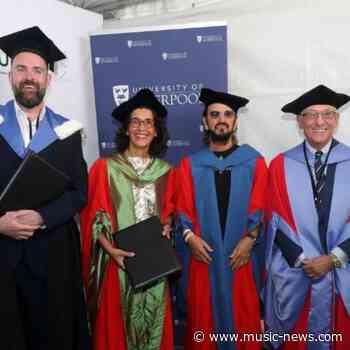 Ringo Starr receive honorary degree from Liverpool University on 86th birthday
