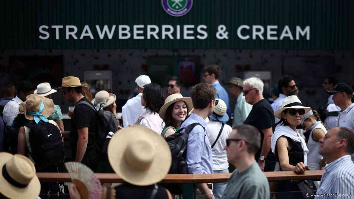 Wimbledon fans rage as scones replaced by Welsh cakes - 'what's this Welsh rubbish?'