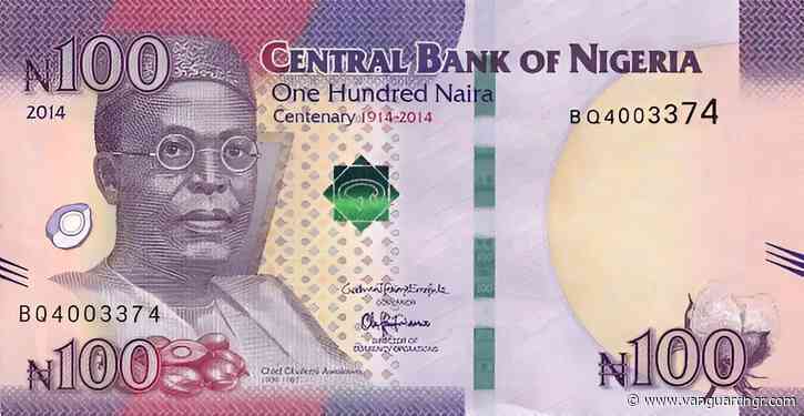 CBN: Standard N100 note remains legal tender