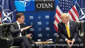 Trump poltert gegen Nato-Partner – plötzlich legt sich Rutte mit ihm an
