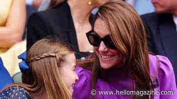 Princess Kate and Princess Charlotte inadvertently recreate Princess Diana and Prince William's iconic Wimbledon moment