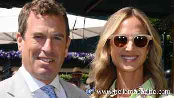 Harriet Phillips wows Wimbledon in £2k lime green dress alongside Peter Phillips