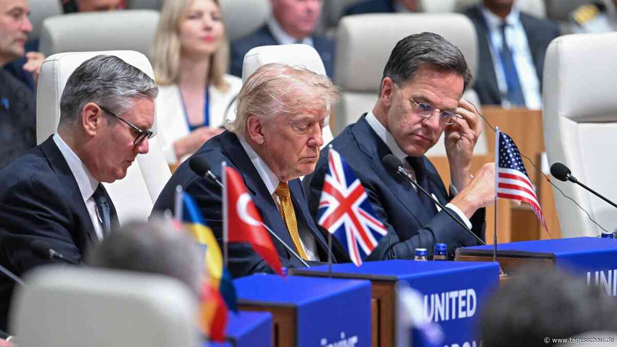 Liveblog zur Sicherheitspolitik: ++ Rutte tritt Trump-Kritik an Europäern entgegen ++