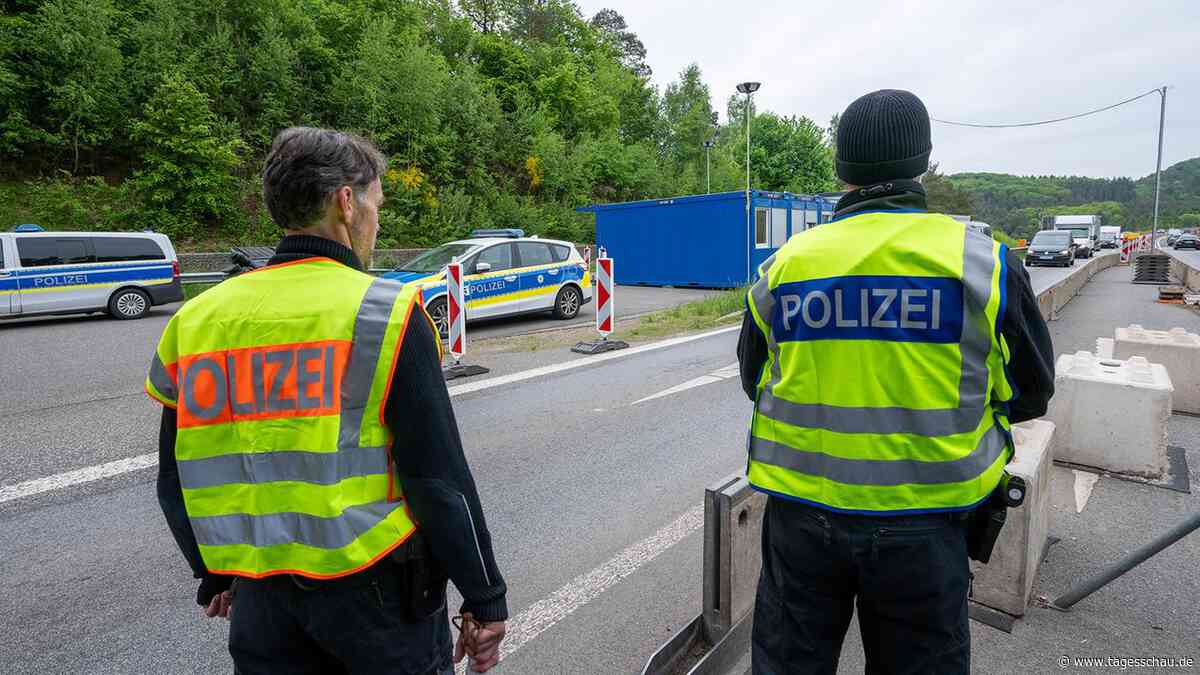 Polizeibeauftragter: Grenzkontrollen so "auf Dauer nicht tragbar"